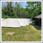 A pestvármegyei kadétzászlóalj 1. táborozása A pestvármegyei kadétzászlóalj 1. táborozása