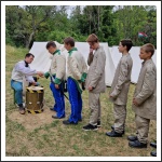 A pestvármegyei kadétzászlóalj 1. táborozása A pestvármegyei kadétzászlóalj 1. táborozása