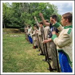 A pestvármegyei kadétzászlóalj 1. táborozása A pestvármegyei kadétzászlóalj 1. táborozása