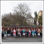 Budakeszi iskoláiban és óvodáiban március idusán (fotó: Turi András)