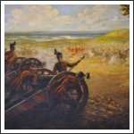  Domokos Imre: Honvédtüzérek a pákozdi csatában