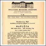 Szekovics Pál naplója Szekovics Pál naplója