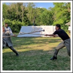 A pestvármegyei kadétzászlóalj 1. táborozása A pestvármegyei kadétzászlóalj 1. táborozása