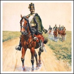 A 9. (Miklós) huszárezred huszárja A 9. (Miklós) huszárezred huszárja