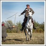 A soproni Nádasdy-huszárok a Nemzetközi lovassági napokon