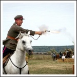 A soproni Nádasdy-huszárok a Nemzetközi lovassági napokon