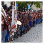 A magyar honvéd gyalogság és tüzérség ünnepe a Budai Várban (fotó: Pető István) A magyar honvéd gyalogság és tüzérség ünnepe a Budai Várban (fotó: Pető István)