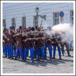 A magyar honvéd gyalogság és tüzérség ünnepe a Budai Várban (fotó: Pető István) A magyar honvéd gyalogság és tüzérség ünnepe a Budai Várban (fotó: Pető István)