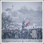 Magyar hagyományőrzők a Három Császár csatájában Magyar hagyományőrzők a Három Császár csatájában