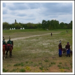 Kiképzés és hadijáték Komáromban (forrás: 2. Honvéd Zászlóalj)