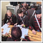 Gyalogság és tüzérség alaki és küllemi minősítő vizsgája, elméleti és fegyverkezelési vizsgája (fotó: Berlinger Dorottya) Gyalogság és tüzérség alaki és küllemi minősítő vizsgája, elméleti és fegyverkezelési vizsgája (fotó: Berlinger Dorottya)