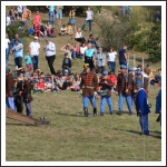 Ismét dörögtek az ágyúk a Mészeg-hegy lábánál (fotó: Berlingerné Kiss Orsolya)