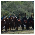 Ismét dörögtek az ágyúk a Mészeg-hegy lábánál (fotó: Berlingerné Kiss Orsolya)