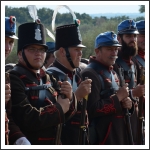 Ismét dörögtek az ágyúk a Mészeg-hegy lábánál (fotó: Berlingerné Kiss Orsolya)