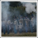 Ismét dörögtek az ágyúk a Mészeg-hegy lábánál (fotó: Berlingerné Kiss Orsolya)