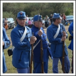 Ismét dörögtek az ágyúk a Mészeg-hegy lábánál (fotó: Berlingerné Kiss Orsolya)