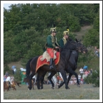 Ismét dörögtek az ágyúk a Mészeg-hegy lábánál (fotó: Berlingerné Kiss Orsolya)