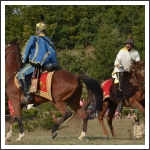 Ismét dörögtek az ágyúk a Mészeg-hegy lábánál (fotó: Berlingerné Kiss Orsolya)