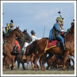 Ismét dörögtek az ágyúk a Mészeg-hegy lábánál (fotó: Berlingerné Kiss Orsolya)