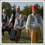 Ismét dörögtek az ágyúk a Mészeg-hegy lábánál (fotó: Berlingerné Kiss Orsolya)