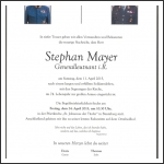 Elhunyt Stephan Mayer