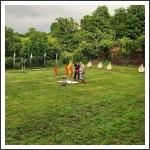 Nemzetközi verseny a pátyi íjászpályán