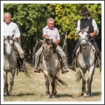 2020-ban  Kiskunfélegyházán, a kunfakó napon. Sambo mellett Eördögh András