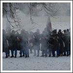 Csata a havas Tisza-parton (fotó: Horváth Zsombor) Csata a havas Tisza-parton (fotó: Horváth Zsombor)