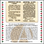 Temporary exhibition of National Archives of Hungary Temporary exhibition of National Archives of Hungary