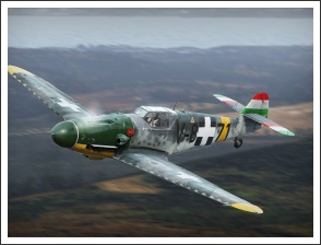 Kenyeres Miklós, v. Debrődy György - Bf 109 G-6 magyar festéssel - forrás: forum.warthunder.com
