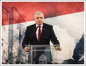 Az egész világ hallhatta a magyar nép szavát (fotó: Szováthy Kinga)