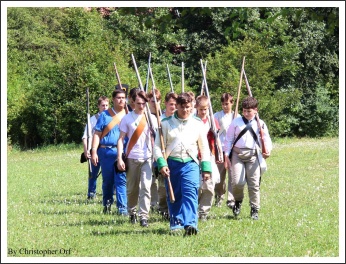A pestvármegyei kadétzászlóalj 1. táborozása