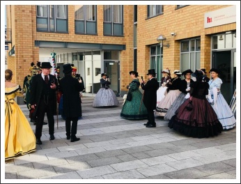 Magyar huszárok Stuttgartban