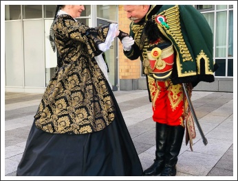 Magyar huszárok Stuttgartban