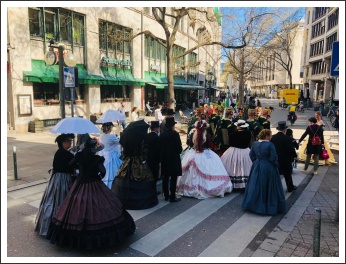 Magyar huszárok Stuttgartban