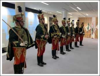 Magyar huszárok Stuttgartban