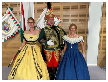 Magyar huszárok Stuttgartban