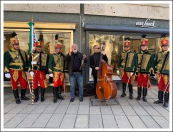 Magyar huszárok Stuttgartban