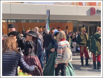Magyar huszárok Stuttgartban