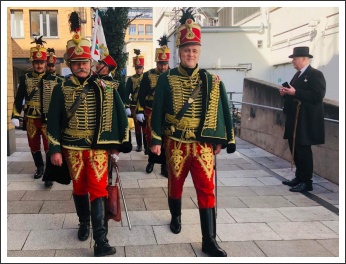 Magyar huszárok Stuttgartban