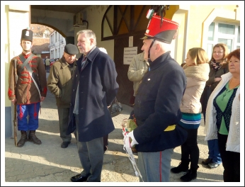 Kecskeméti látogatás: Névadójára emlékezett a hatvani Gáspár András Bajtársi Egyesület