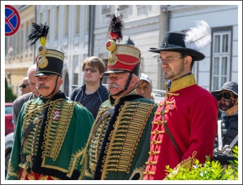 Budavár visszavételére emlékeztünk a Honvéd Emlékműnél (fotó: Pető István)