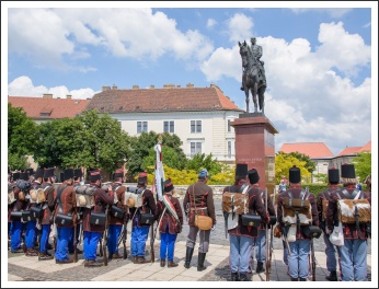 A Szövetség honvédelem napi megemlékezései, Budavári ostrom csatajáték - fotó: Pető István