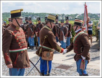 A Szövetség honvédelem napi megemlékezései, Budavári ostrom csatajáték - fotó: Pető István