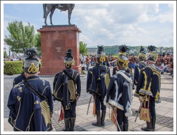 A Szövetség honvédelem napi megemlékezései, Budavári ostrom csatajáték - fotó: Pető István
