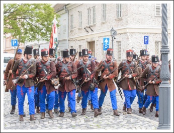 A Szövetség honvédelem napi megemlékezései, Budavári ostrom csatajáték - fotó: Pető István