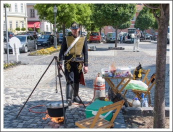 A magyar honvéd gyalogság és tüzérség ünnepe a Budai Várban (fotó: Pető István)