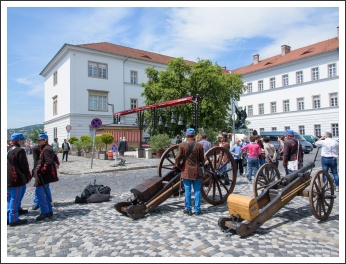A magyar honvéd gyalogság és tüzérség ünnepe a Budai Várban (fotó: Pető István)