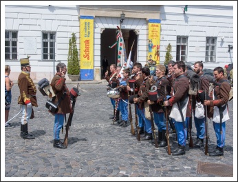 A magyar honvéd gyalogság és tüzérség ünnepe a Budai Várban (fotó: Pető István)