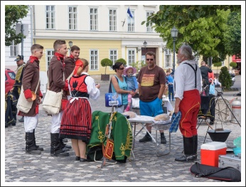 A magyar honvéd gyalogság és tüzérség ünnepe a Budai Várban (fotó: Pető István)